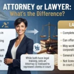 attorney or lawyer