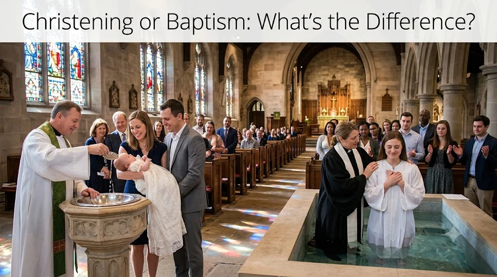 Christening or Baptism