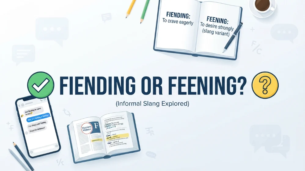 fiending or feening
