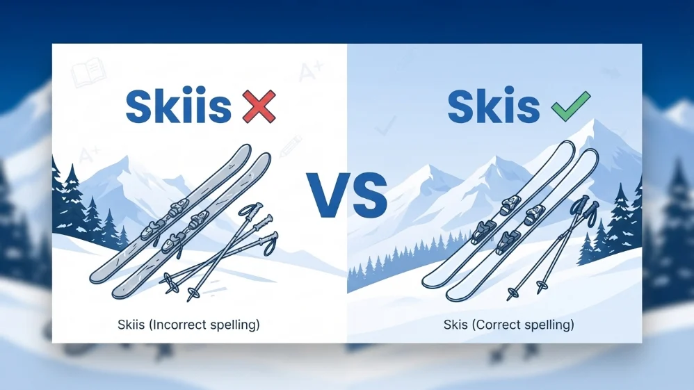 skiis or skis