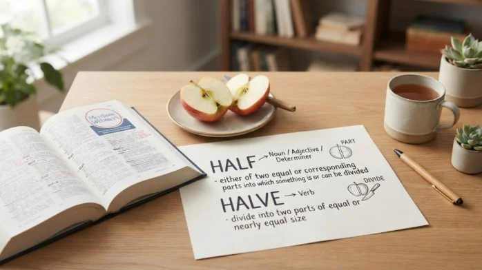 half or halve